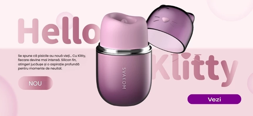 Svakom Klitty - vibrator de tip lins | Sex Shop România Desirel.ro