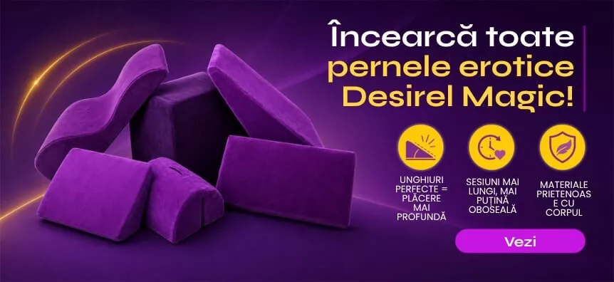 Încearcă toate pernele sexuale Desirel Magic! | Sex Shop România Desirel.ro