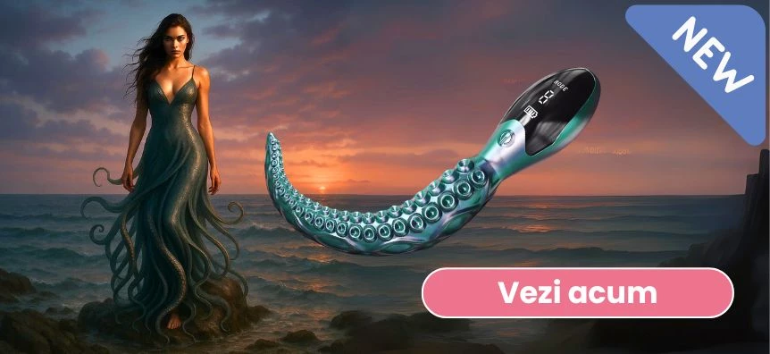 Vibrator Polip - Desirel.ro sexshop