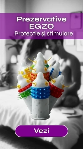 Prezervative EGZO: Protecție și stimulare | Sex Shop România Desirel.ro 