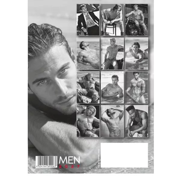 Men 2027 - calendar erotic de perete (10 bucăți)