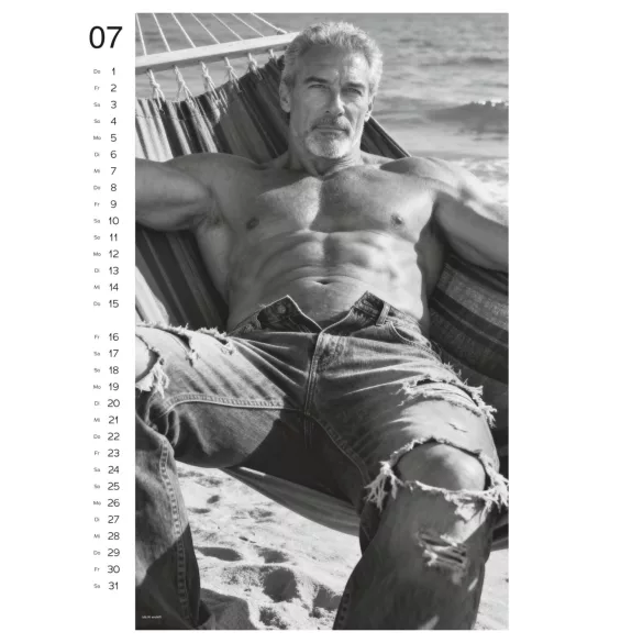 Men 2027 - calendar erotic de perete (10 bucăți)