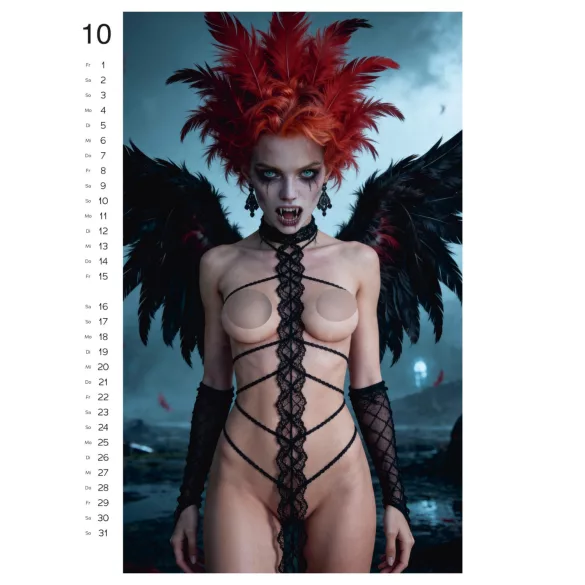 Wild Fantasy 2027 - calendar erotic de perete (1 buc.)