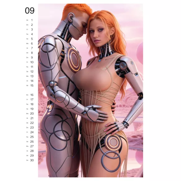 Wild Fantasy 2027 - calendar erotic de perete (1 buc.)