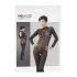 NO:XQSE - Catsuit sexy - plasă elastică - negru