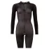 NO:XQSE - Catsuit sexy - plasă elastică - negru
