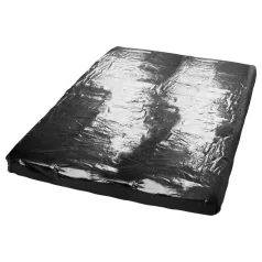 Fetiș - Cearșaf din lac - 200x230 cm (negru)