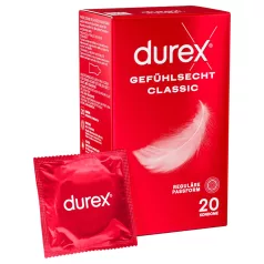 Durex - prezervative extra subțiri (20 bucăți)