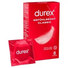 Durex - prezervative extra subțiri (8 bucăți)