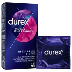   Durex Mutual Pleasure - Prezervative pentru plăcere prelungită (10 buc)