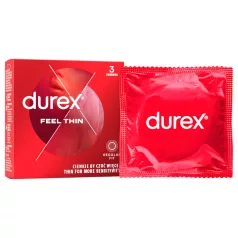   Durex - prezervative subțiri - senzație naturală - 3 bucăți