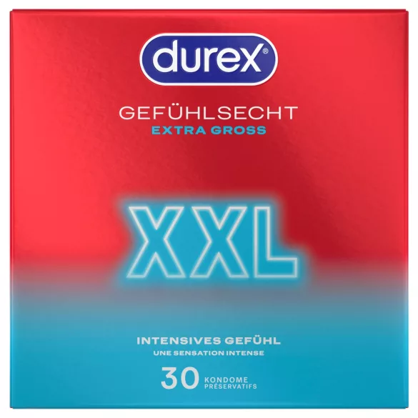 Durex - prezervative XXL (30 bucăți)