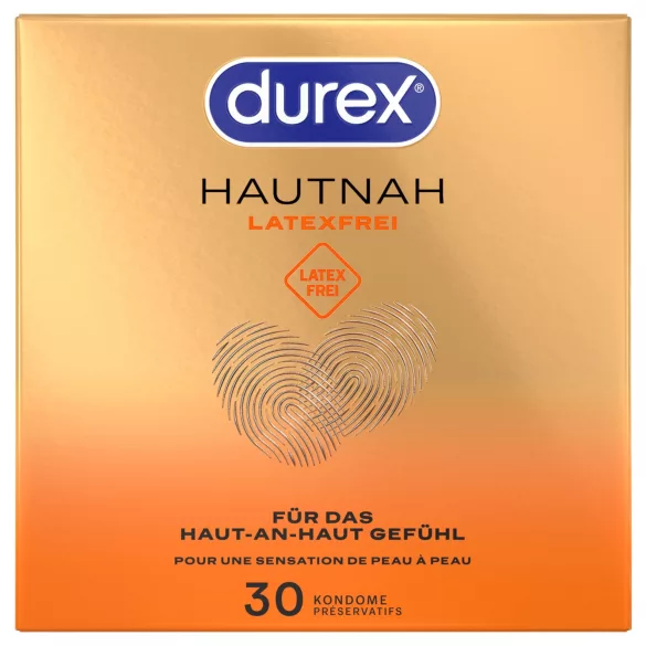 Durex Hautnah - prezervative fără latex (30 bucăți)
