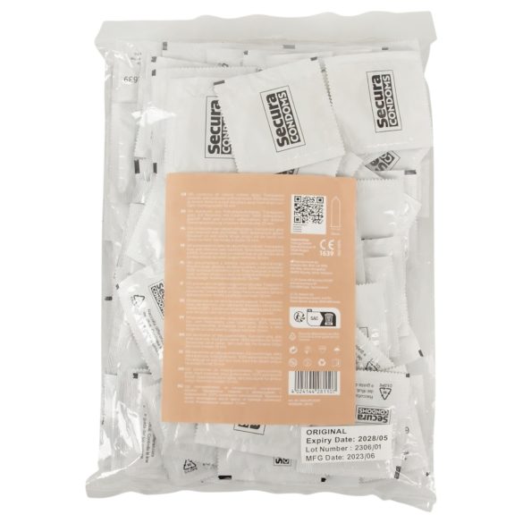 Secura Original - prezervative - latex - 100 bucăți