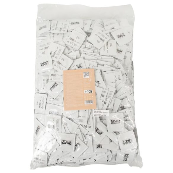 Secura Original - prezervative clasice - latex - 1000 bucăți