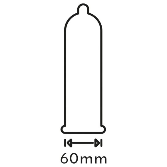 Secura Vânătă - prezervativ mare - 60mm - 12 buc