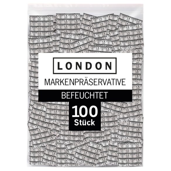 London - prezervative subțiri - 100 bucăți