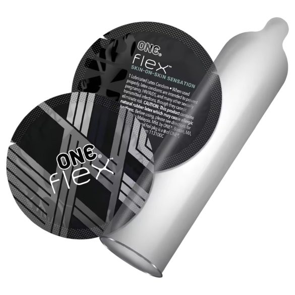 ONE Flex - prezervative ultra subțiri - grafen - 12 bucăți