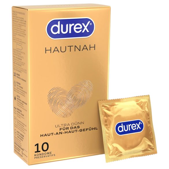 Durex Hautnah - prezervative extra subțiri - 10 bucăți