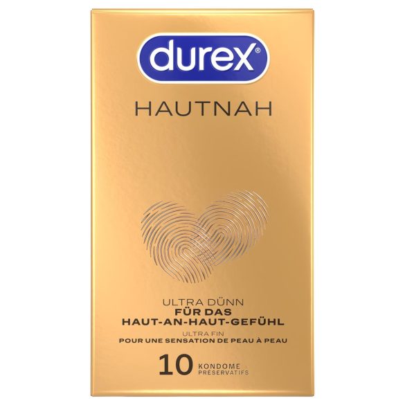 Durex Hautnah - prezervative extra subțiri - 10 bucăți
