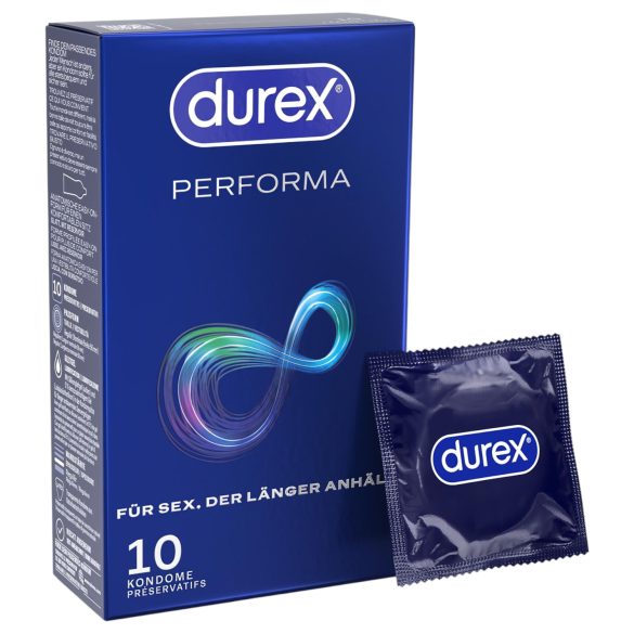 Durex Performa - prezervative cu efect de întârziere (10 buc)