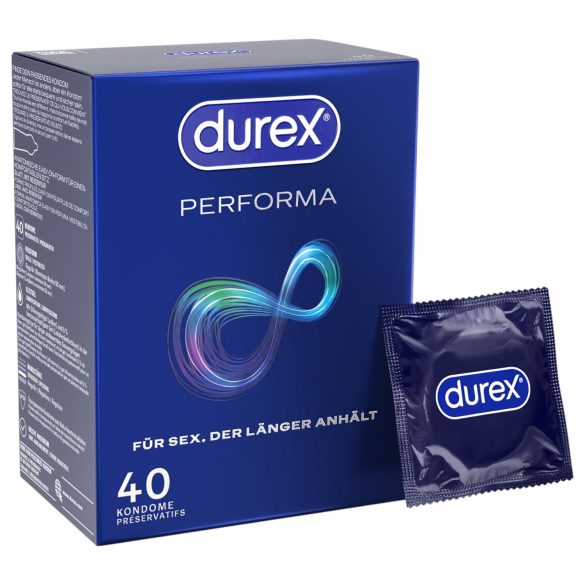 Durex Performa - prezervative cu efect întârziat (40 bucăți)