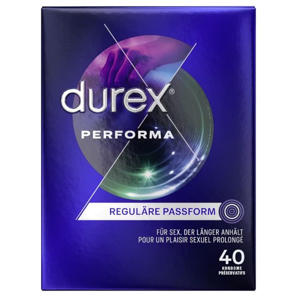 Durex Performa - prezervative cu efect întârziat - 40 bucăți