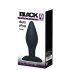Plug anal mare Black Velvet