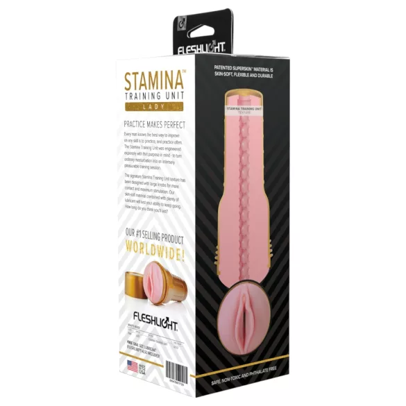 Fleshlight - Masturbator Stamina Training Unit - vagin realist roz