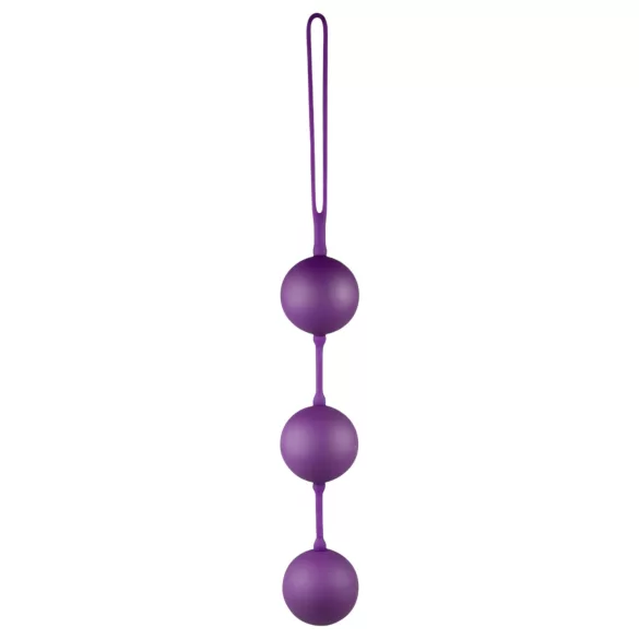 You2Toys - Bile geișă triple - catifea violet