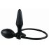 You2Toys True Black - dilatator anal gonflabil (negru)