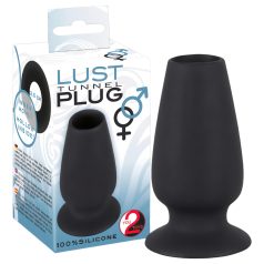 You2Toys - Lust Tunnel - dilatator anal gol (negru)