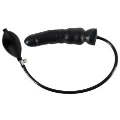 LATEX - dildo gonflabil (negru)