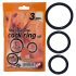 You2Toys - Set de inele din silicon pentru penis - negru