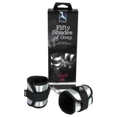   Fifty Shades of Grey - cătușe pentru încheieturi - piele - set 2 bucăți
