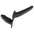 You2Toys - strap-on dildo dublu - silicon negru