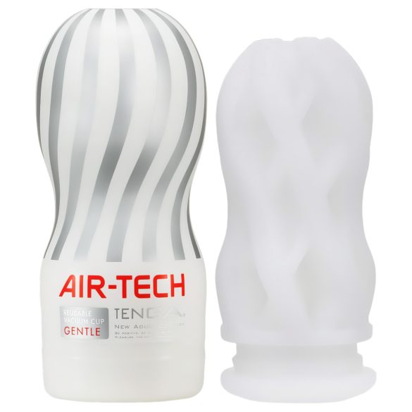 TENGA Air Tech Gentle - masturbator texturat (alb)
