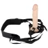 You2Toys - strap-on dildou pentru cupluri - silicon bej