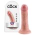 King Cock - dildo realist - 15 cm - culoare naturală