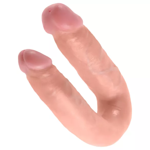 King Cock - dildo dublu - mărime medie - culoare naturală