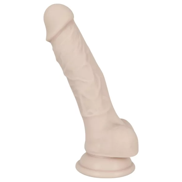 You2Toys - dildo din silicon cu ventuză - mărime medie (natural)