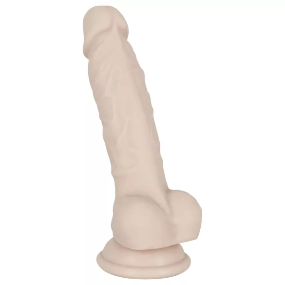 You2Toys - dildo din silicon cu ventuză - mărime medie (natural)