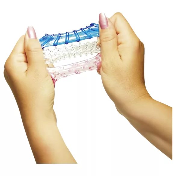 You2Toys - set manșoane penis japoneze - pachet 3 bucăți