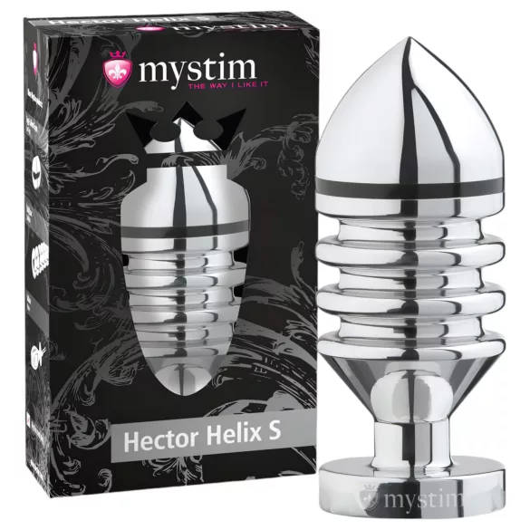 mystim Hector Helix - dop anal electric mic - silicon