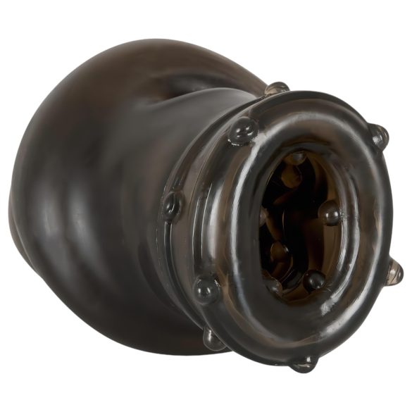 Rebel - înveliș penian texturat - silicon gri