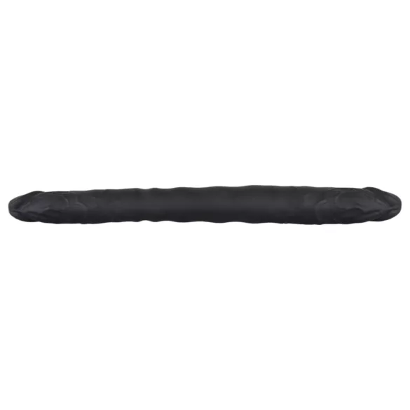 Bad Kitty - dildo dublu din silicon - negru