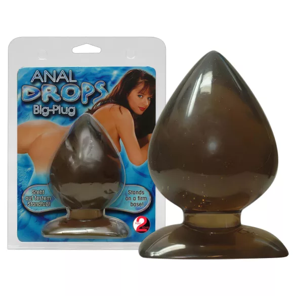 You2Toys - plug anal mare - silicon negru