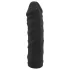 You2Toys - strap-on din silicon - dildo cu ham - negru