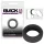 Black Velvets - inel pentru penis gros - silicon negru 2,6 cm