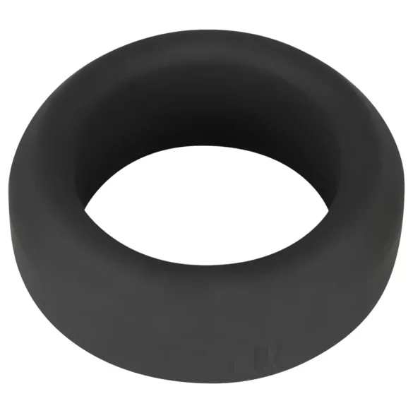 Black Velvets - inel pentru penis gros - silicon negru 2,6 cm